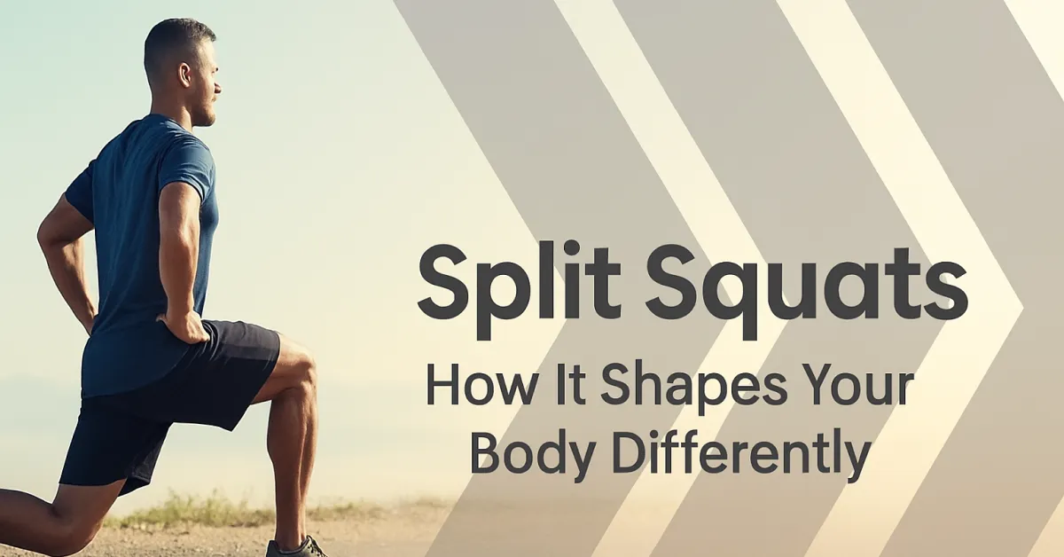 The Anatomy of Split Squats: How It Shapes Your Body Differently
